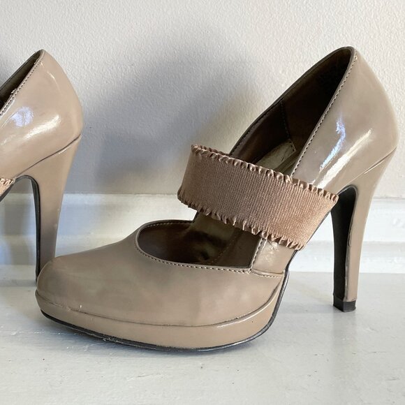 Platform Nude heel - Picture 1 of 11